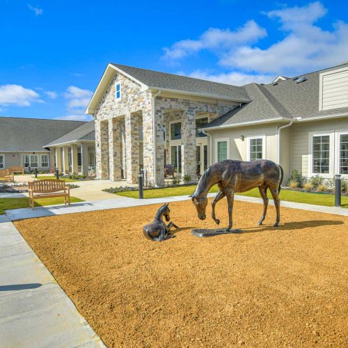 West Fork at Weatherford | Courtyard