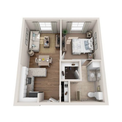 West Fork at Weatherford | One Bedroom