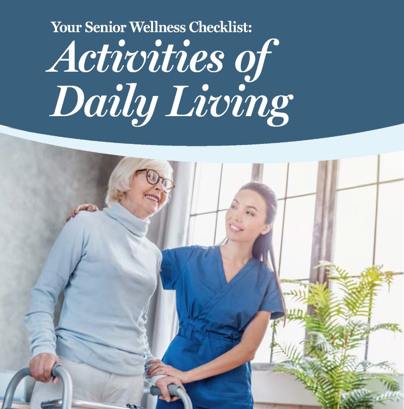 Harvest of Aledo | Activities of Daily Living Checklist